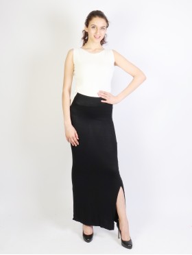 MULTI WAY SOLID MAXI SKIRT AND DRESS
